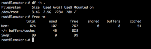 Raspberry Pi Home Server - Banana Pi free memory