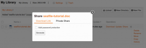 Raspberry Pi Home Server Hébergement hosting Seafile