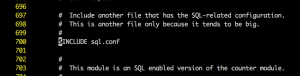 freeradius sql module